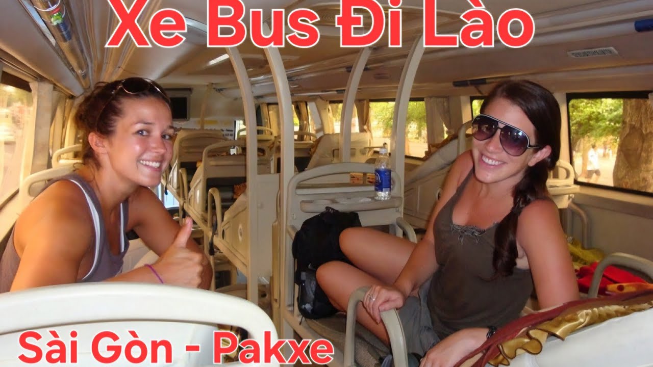 Xe Bus 3 Nước VN Cambodia Lào Tập 1 Hành Trình Sài Gòn Cửa Khẩu Hoa Lư Bình Phước QL 13