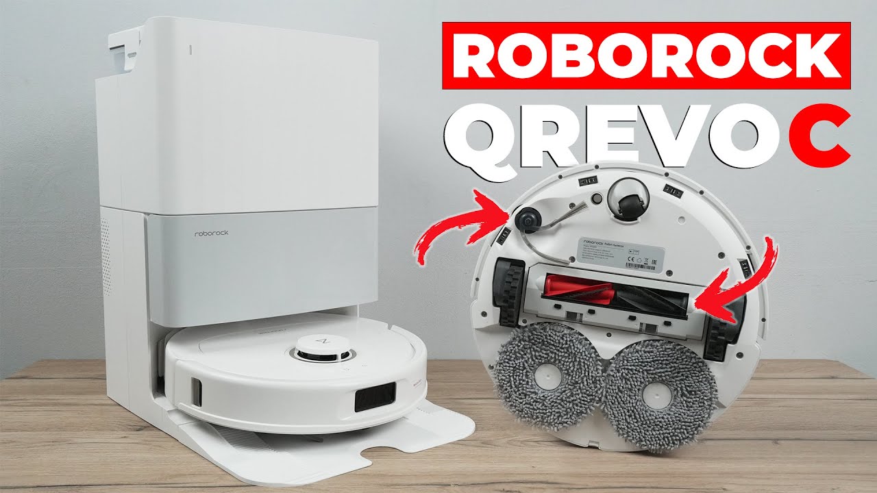Roborock Qrevo C: новый ТОП за 50 тыс. рублей?!🔥 ОБЗОР и ТЕСТ✅