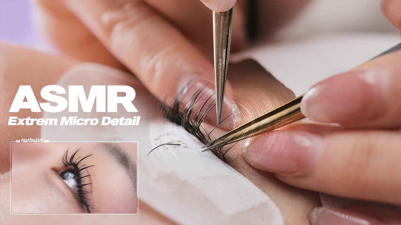 Глаза в 2 раза больше! Surgery-Level LC Curl Lash Extensions (ASMR)