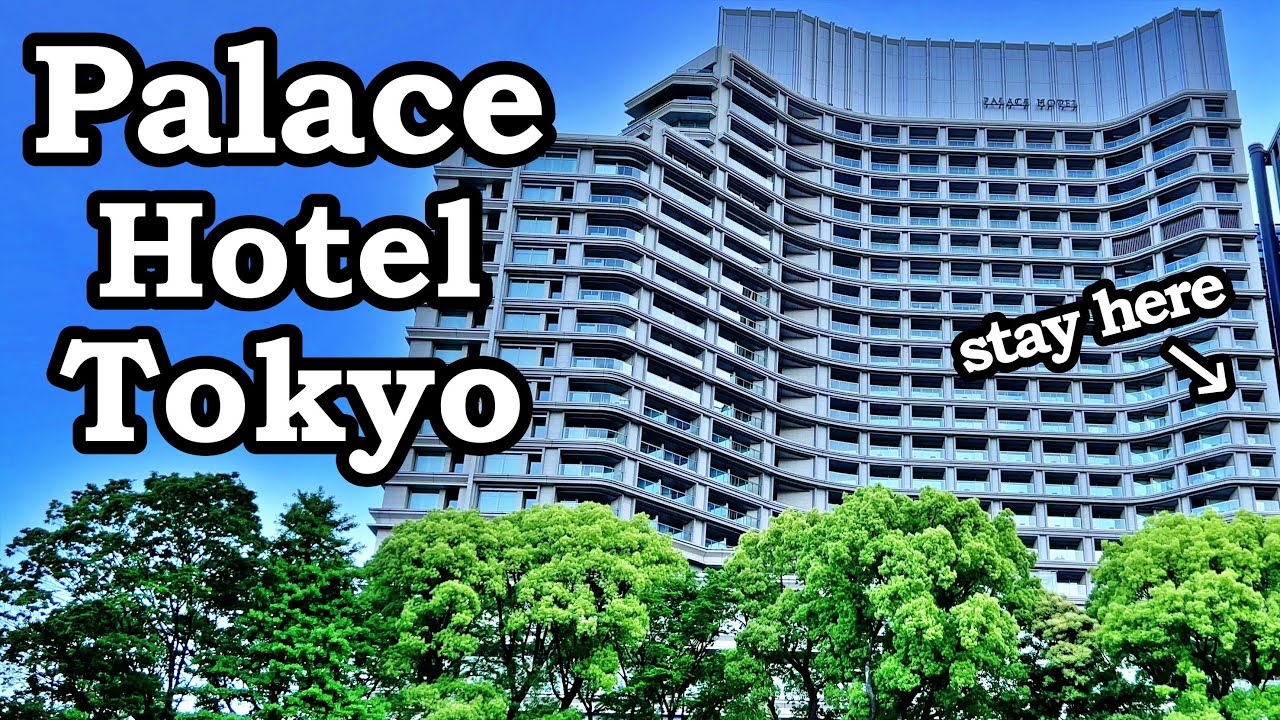 [Eng sub] Прямо перед Императорским дворцом! Номер с балконом в отеле Palace Hotel Tokyo.