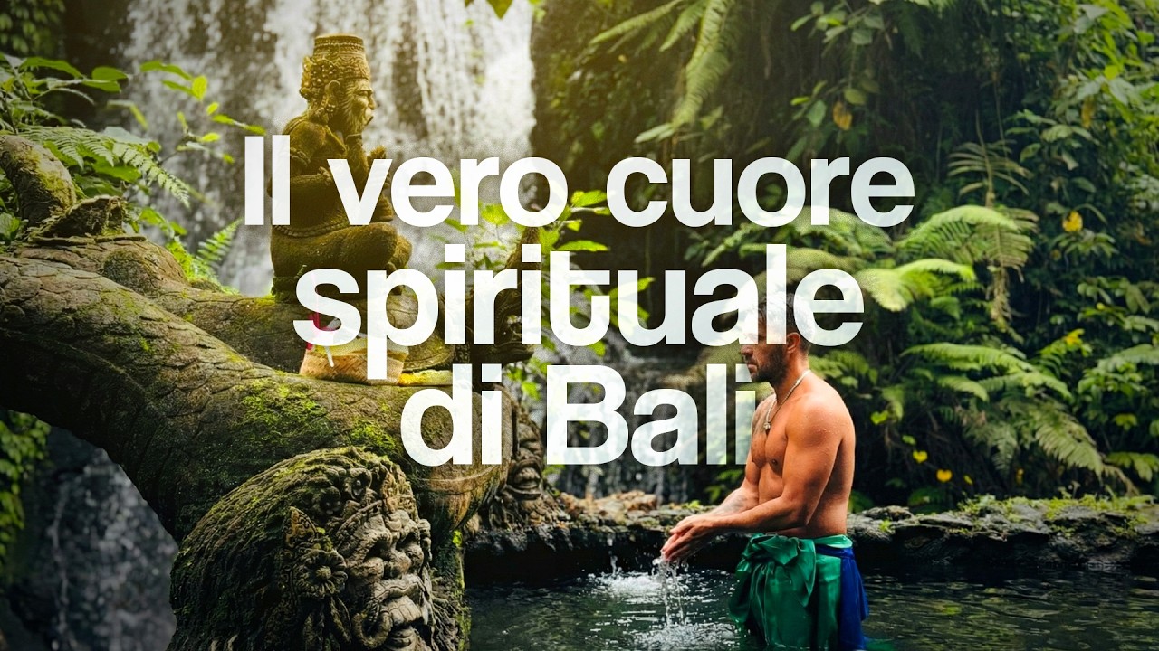 Un rituale nascosto nella giungla di Bali | Taman Beji Griya Waterfall