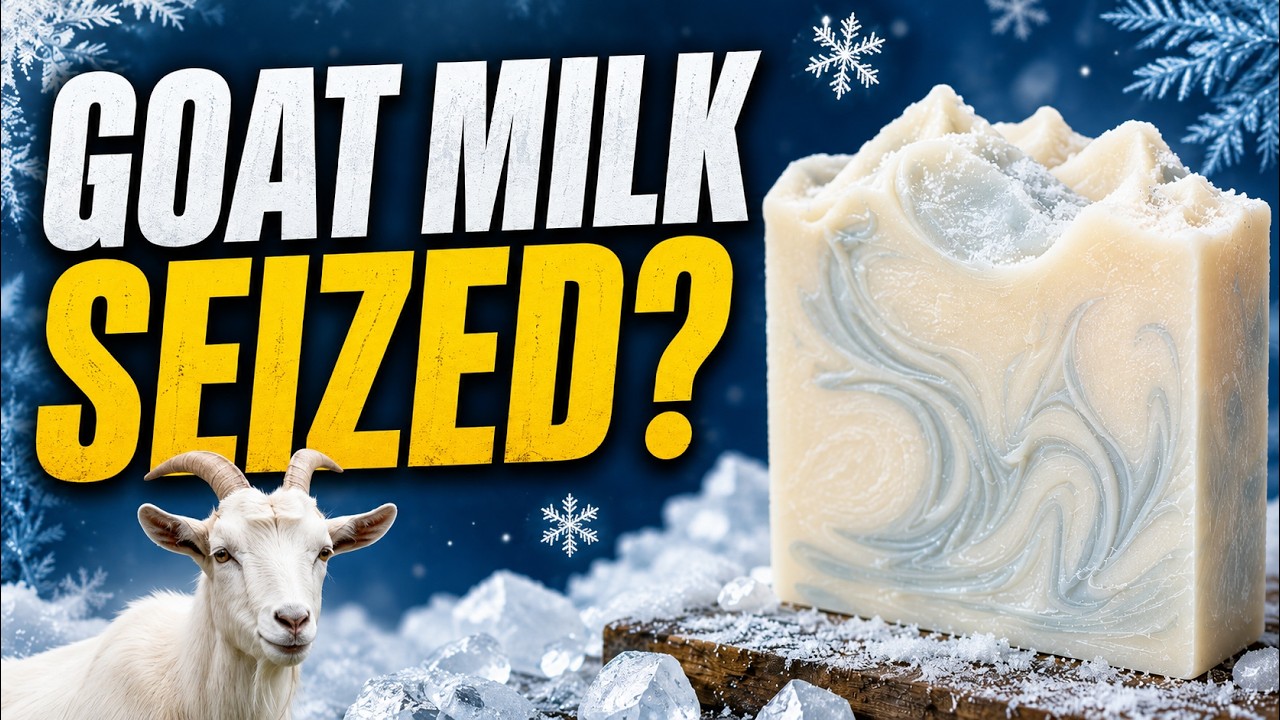 Why Goat Milk Soap Seizes (And How to Prevent It)