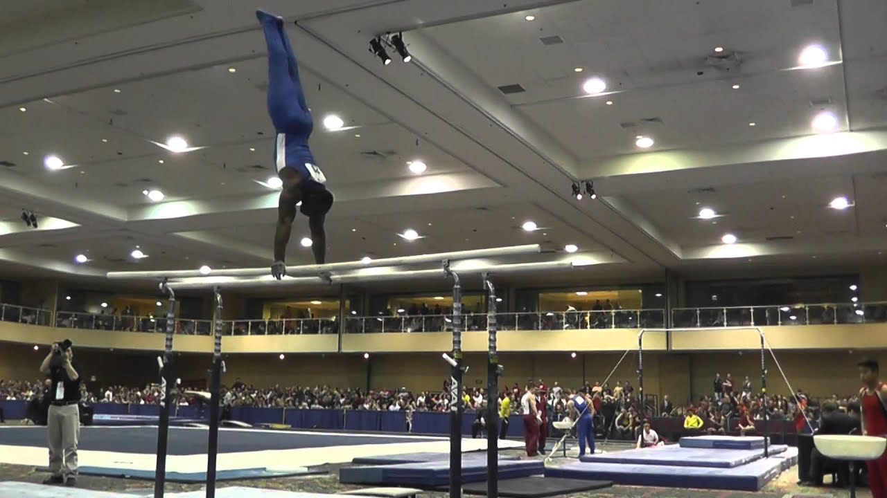 Donnell Whittenburg's Amazing Parallel Bars Routine | 2015 Winter Cup Finals