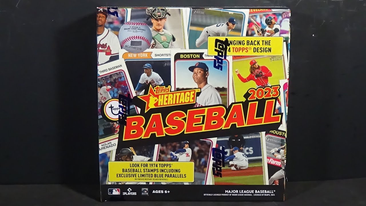 2023 Topps Heritage Baseball MEGA Box Break! Nice!