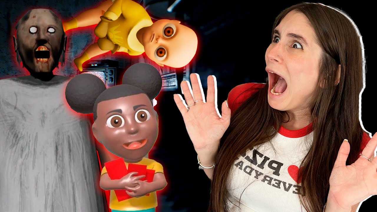SOBREVIVE a los JUEGOS MÁS ATERRADORES a las 3:33 AM!