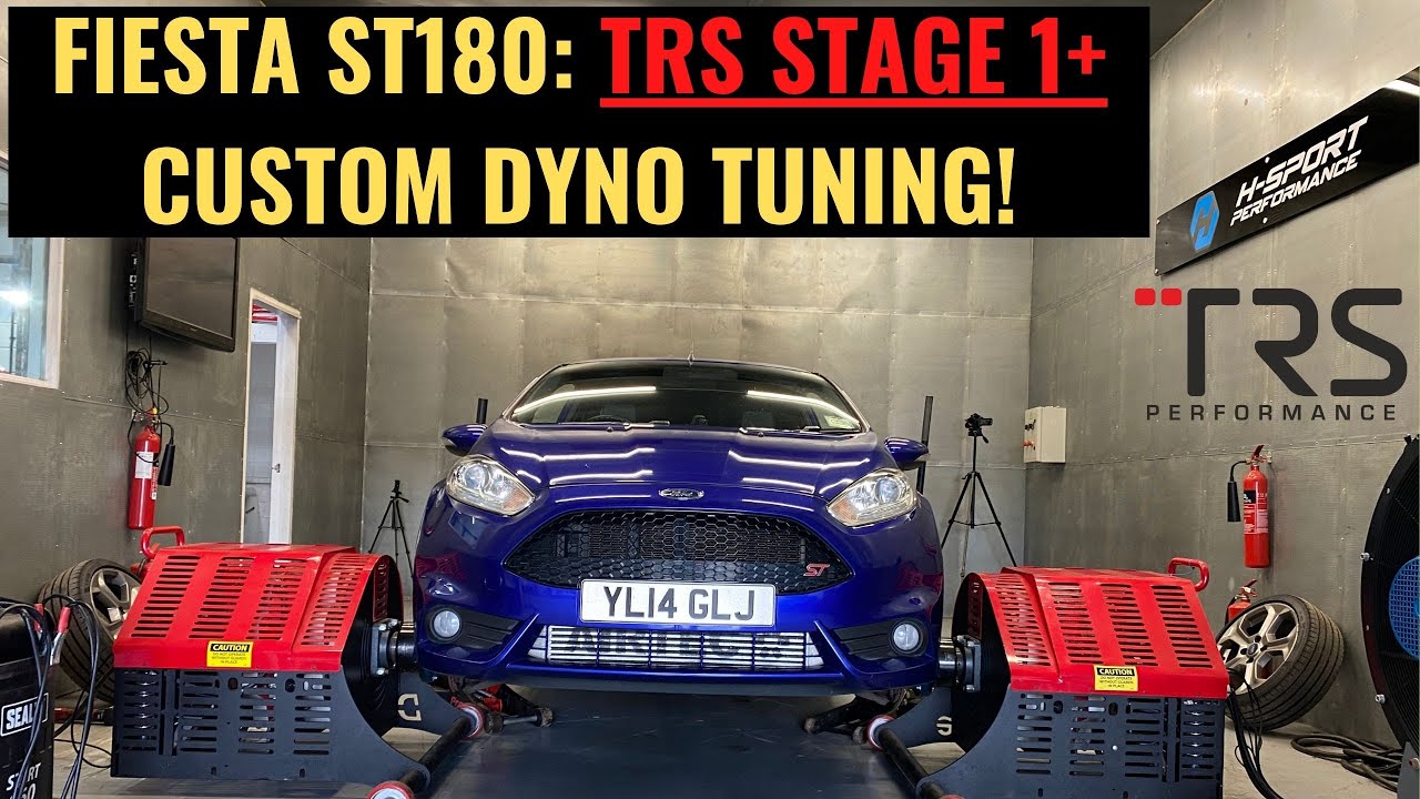 FIESTA ST180: TRS STAGE 1+ CUSTOM DYNO TUNING *235BHP* H-SPORT PERFORMANCE