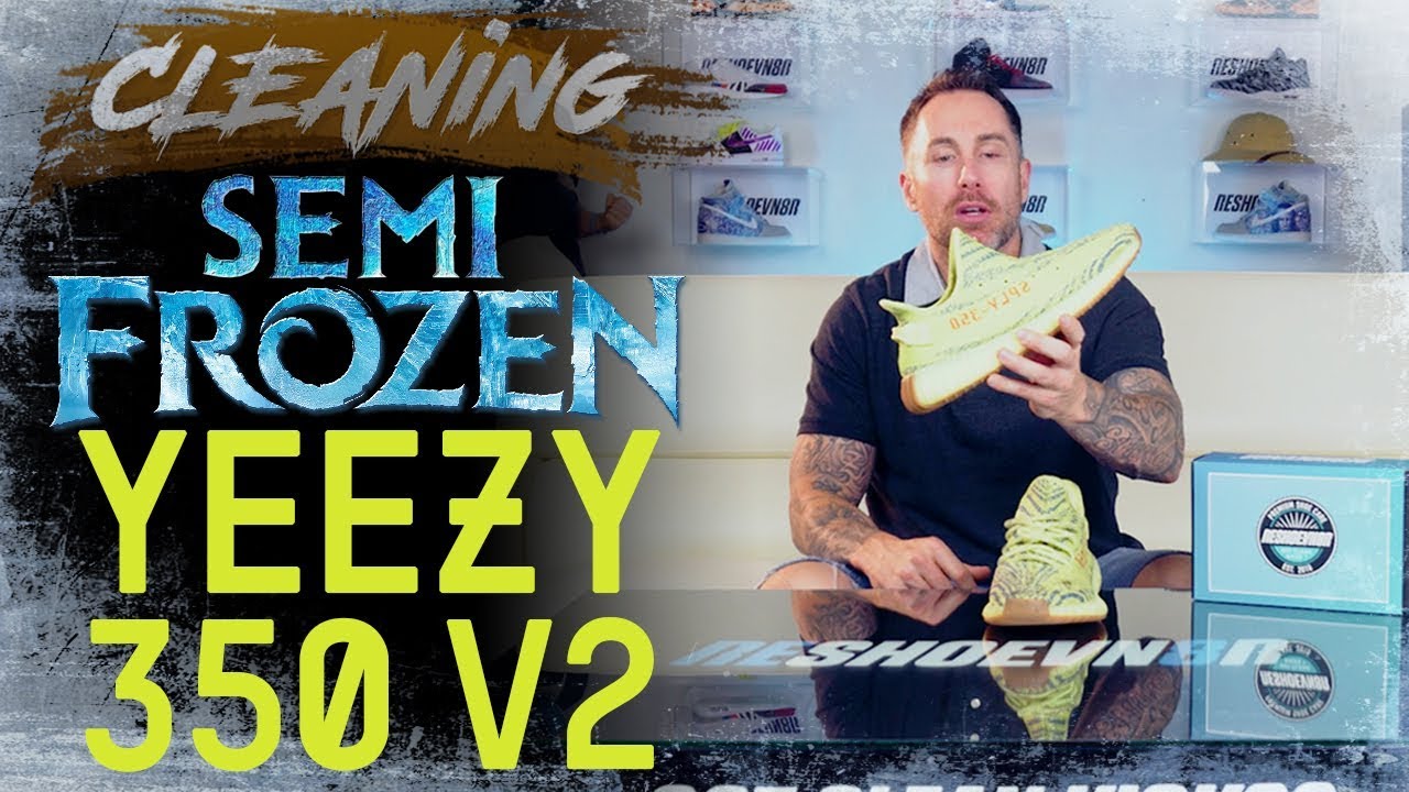 How to Clean Yeezy Boost 350 V2 Semi Frozen
