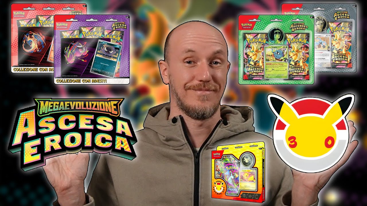 Pokemon ASCESA EROICA è qui! APRO i primi pacchetti!