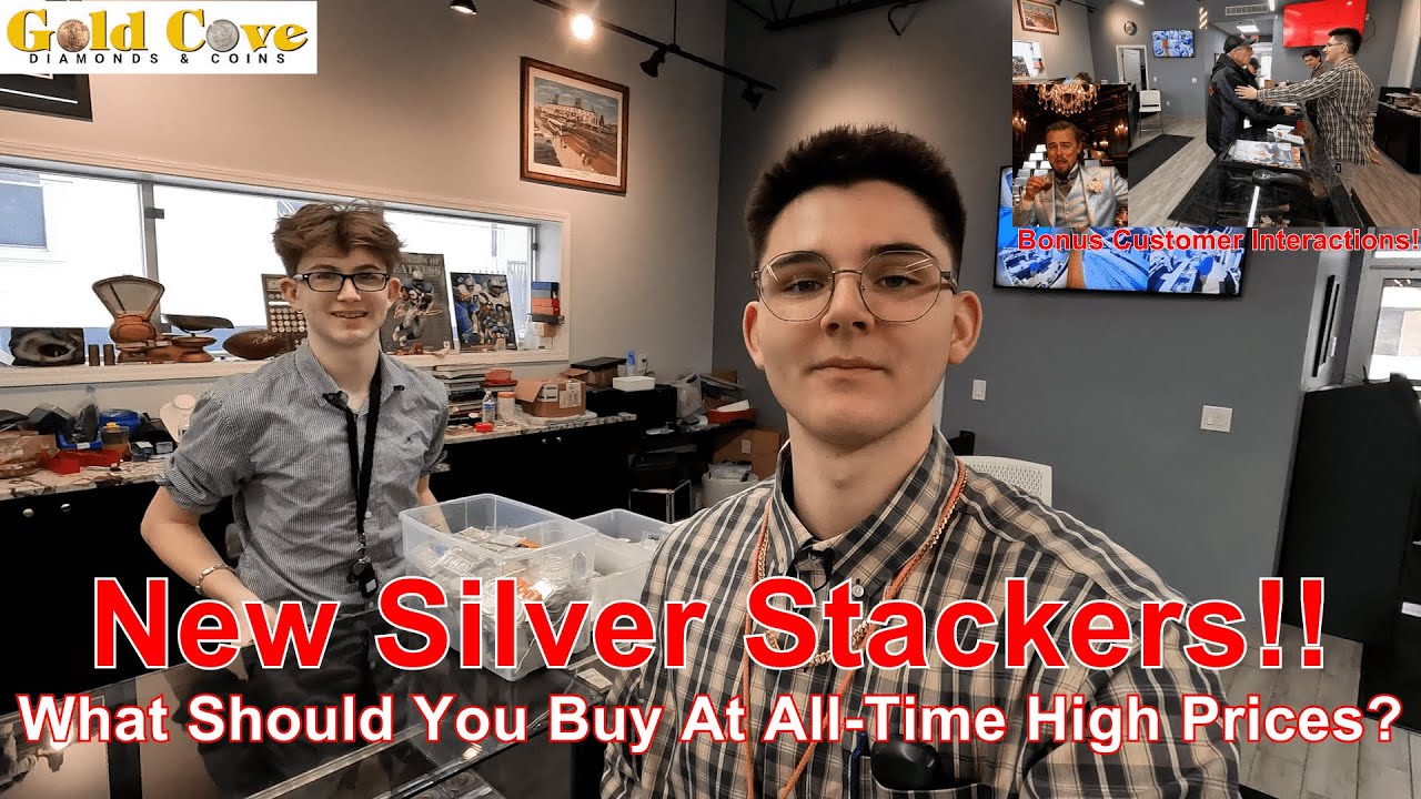 What Should New Silver Stackers Buy With Spot Price Over $100/Oz & Climbing?! Generic? Eagles? 90%?