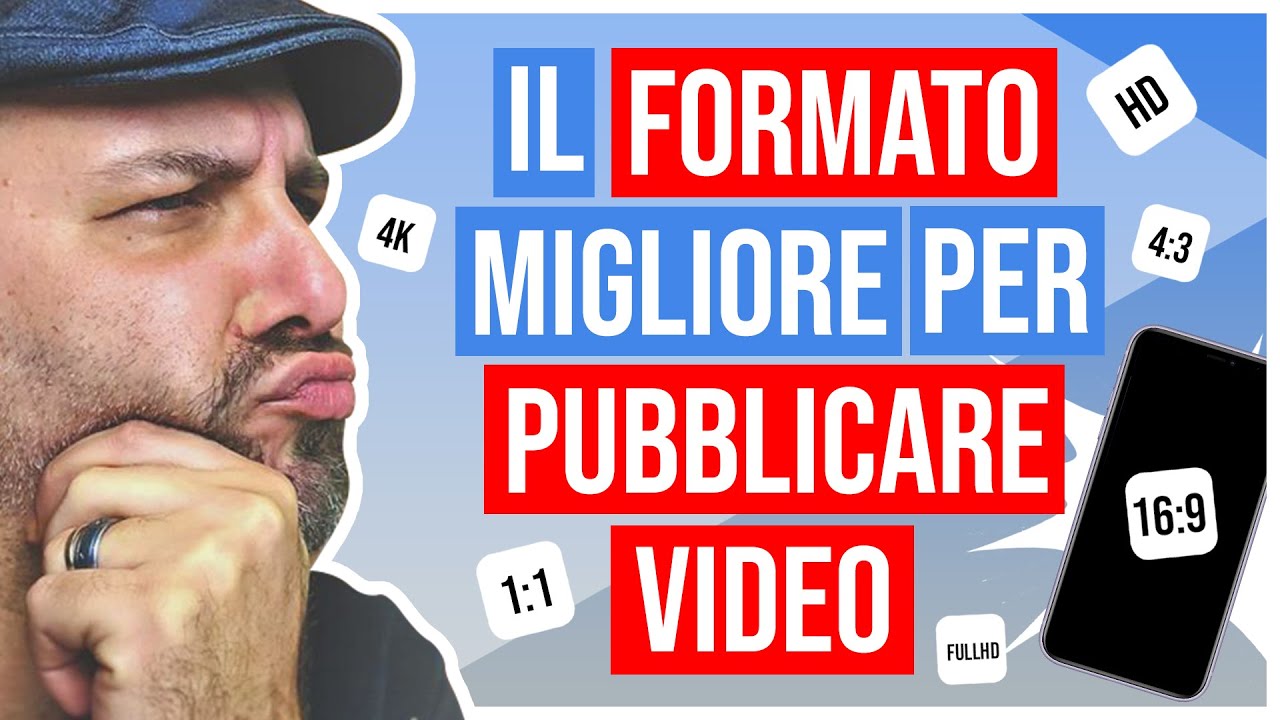 Qual è il formato migliore per pubblicare i video?