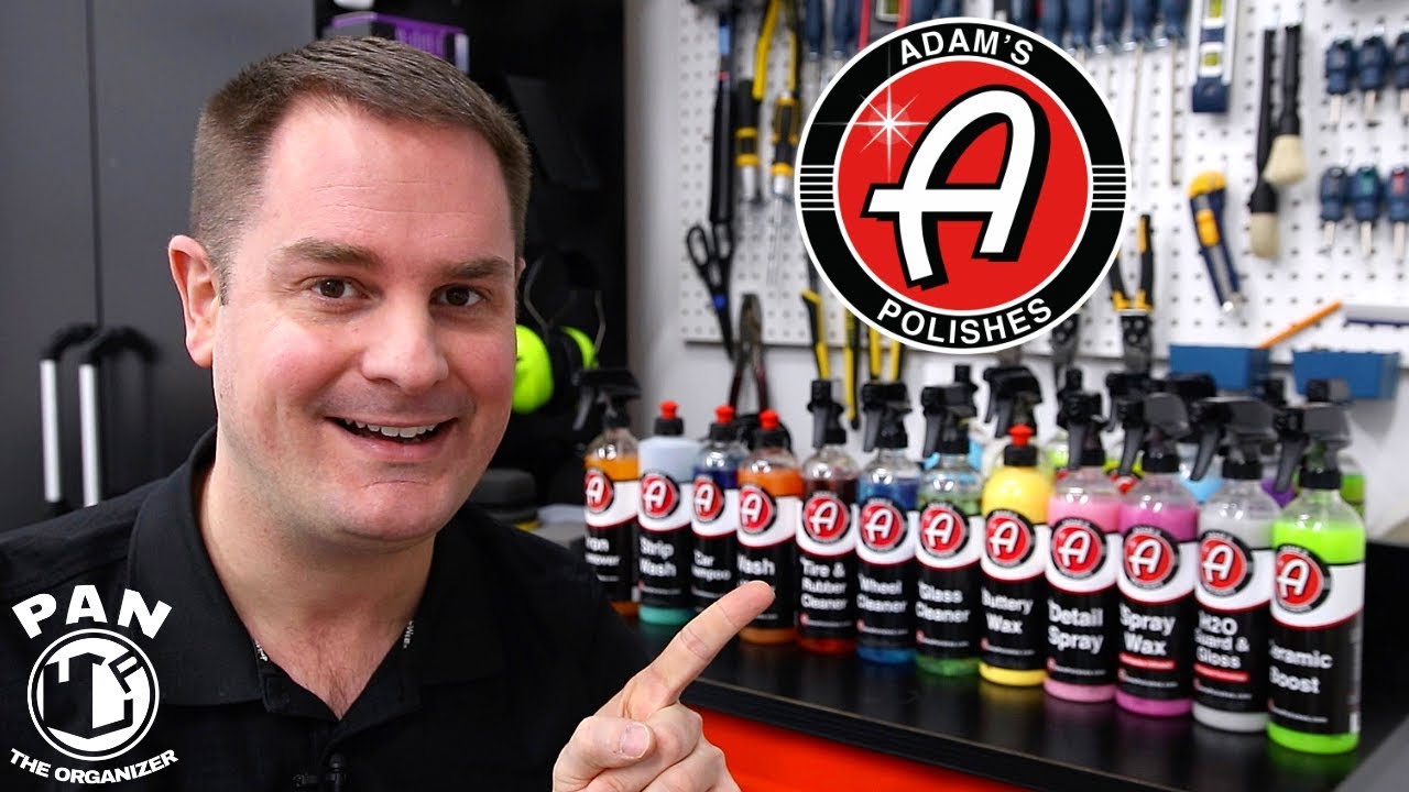 ADAM'S POLISHES DETAILING PRODUCTS: BRAND REVIEW !!