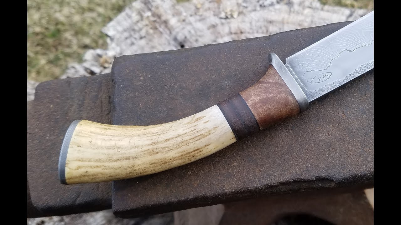 Making an epic antler handle!