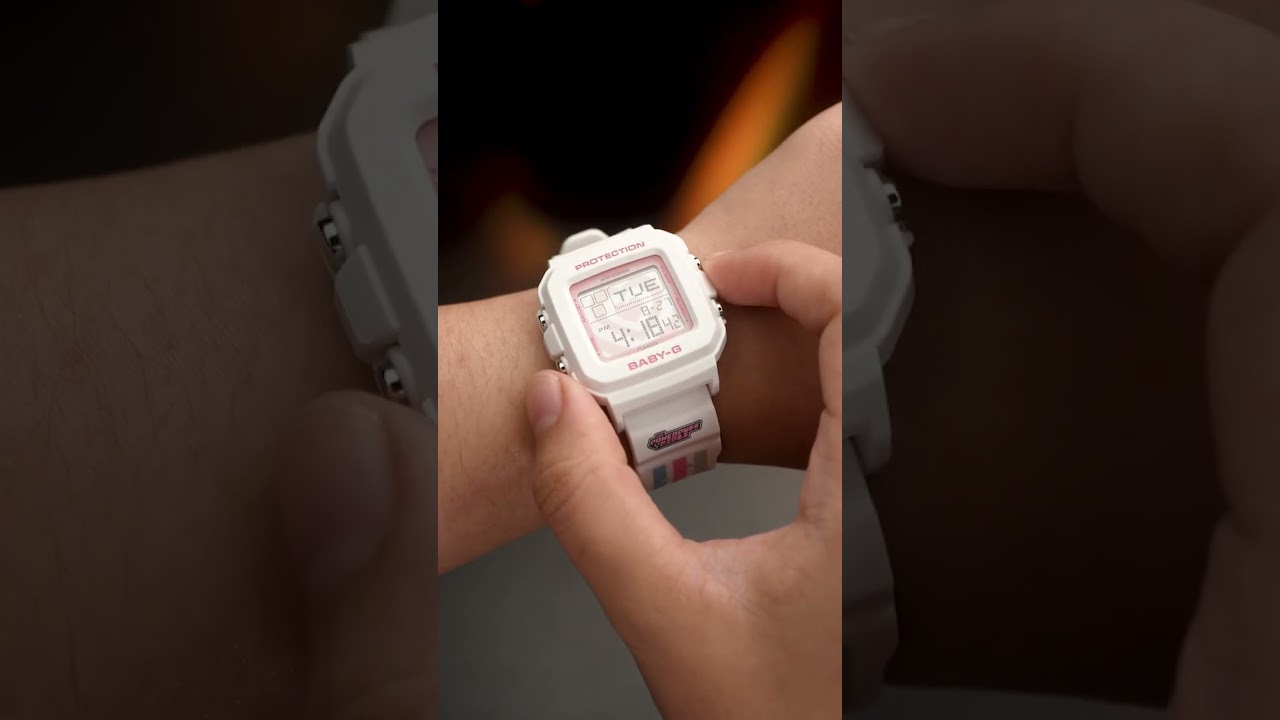 Casio Baby-G + Plus BGD-10KPP-7JR #jamtangan #shortsvideo #powerpuffgirls #casiobabyg #casiowatch