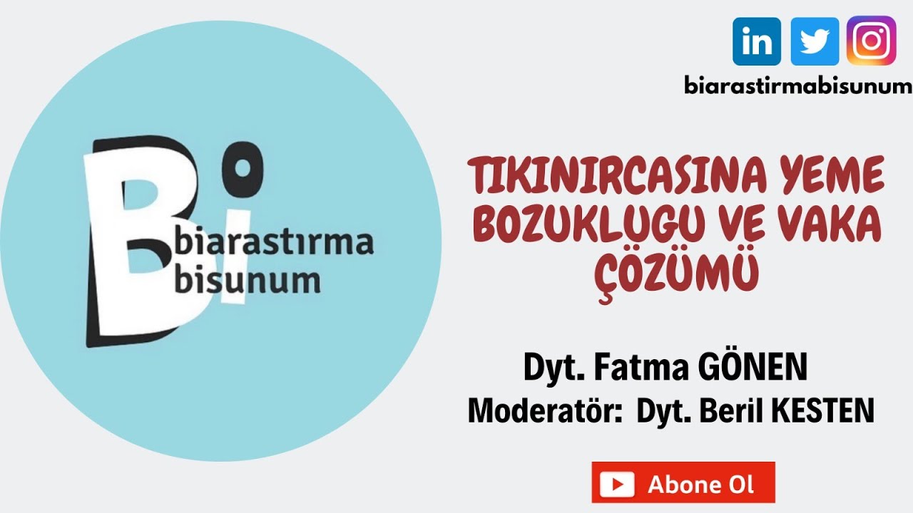 Tıkınırcasına Yeme Bozukluğu ve Vaka Çözümü