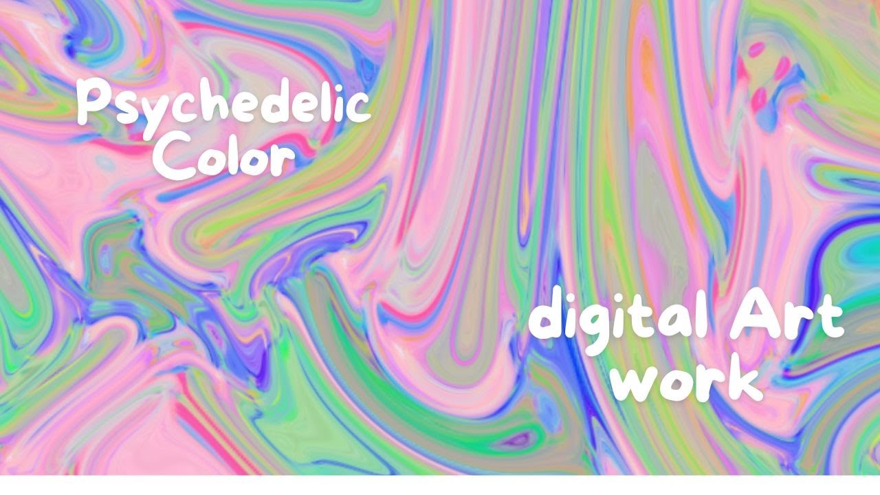 Psychedelic art Work- Relax Mood- Color Relax #digitalart