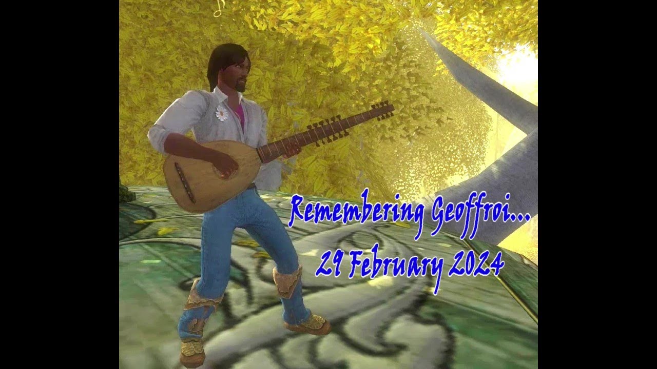 Remembering Geoffroi...29 February 2024