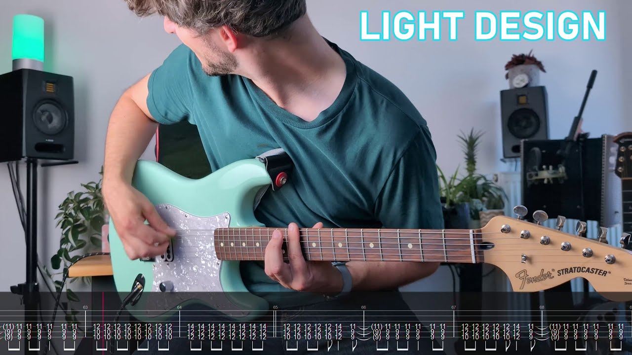 Turnstile - LIGHT DESIGN (Guitar Cover With TAB)