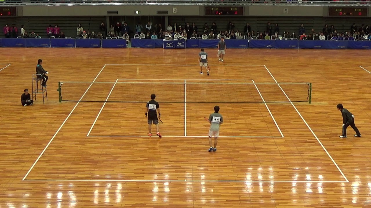 '18 全日本インドアソフトテニス選手権大会 男子 Aブロック 2