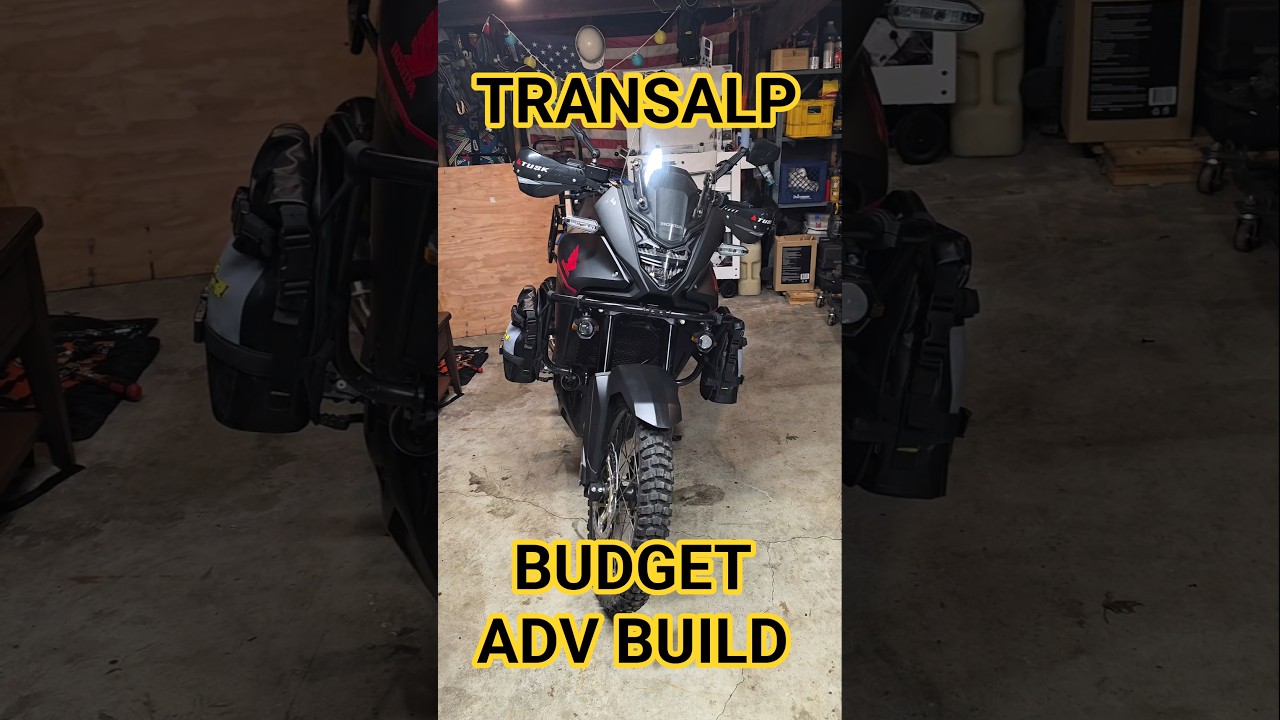 Мой бюджетный Transalp 750 готов #advriders #advbike #dirtbike #adventurebike #adventuremotorcycle