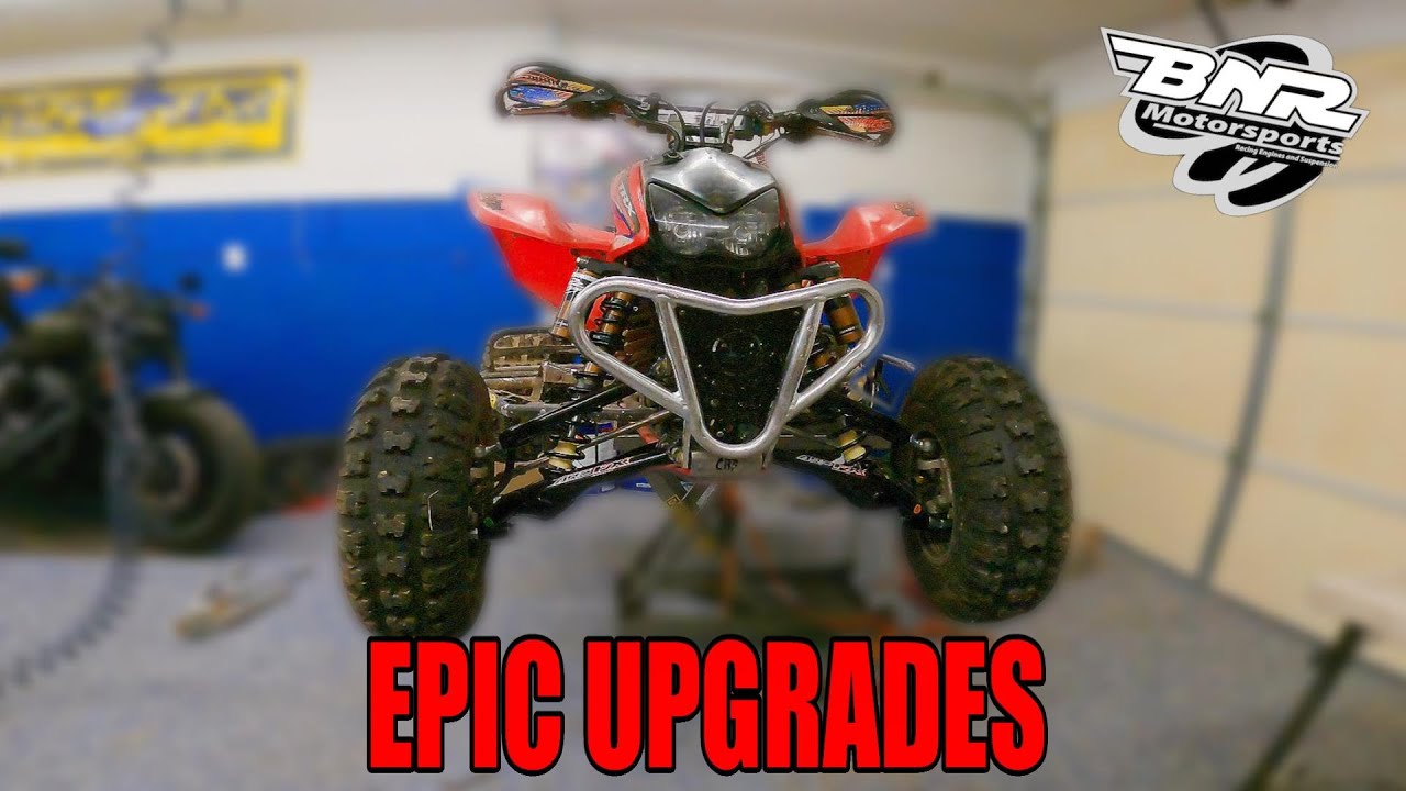 THIS HONDA TRX450 GETS SOME EPIC UPGRADES