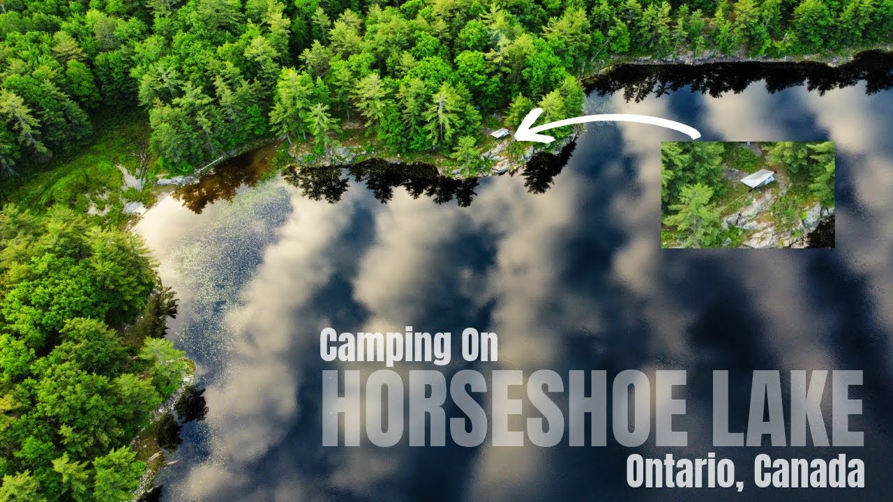Camping on remote crown land in Canada