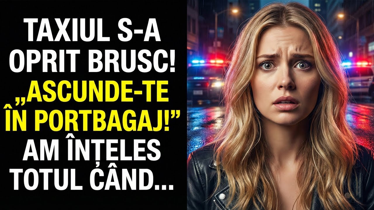 În drum spre bancă, șoferul a spus: «Ascunde-te urgent!». M-am urcat în portbagaj, iar ceea ce am...