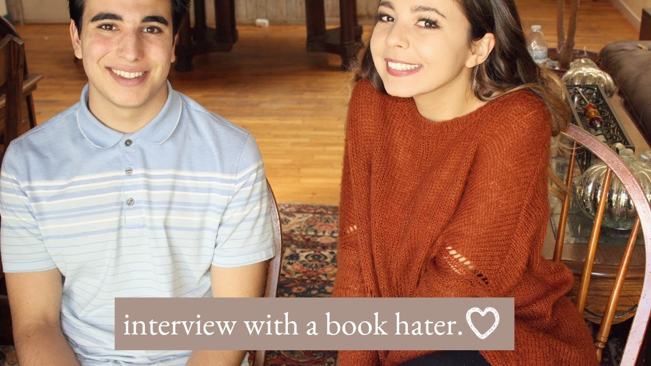 Interview with a (Fictional) Book Hater.