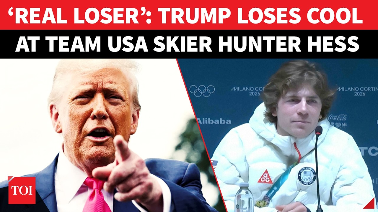 Olympics Turns Battleground: Trump BLASTS US Skier Hess As ‘REAL LOSER’ For ‘Unpatriotic’ Remarks