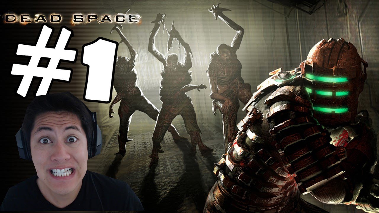 Прохождение Dead Space, часть 1, с веб-камерой и бесплатным обзором игрового процесса [HD]