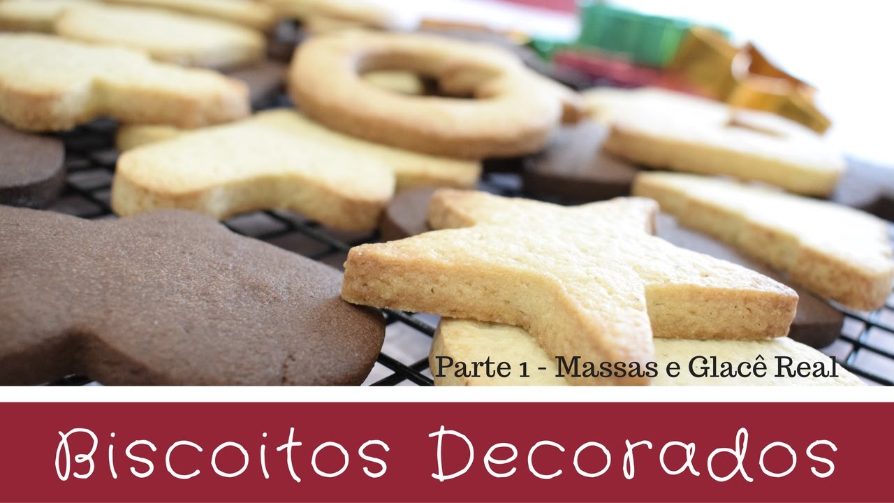 BISCOITO DECORADOS - A MELHOR MASSA E COMO FAZER GLACÊ REAL CASEIRO 🎄 BELLARIA CHOCOLATIER - Parte 1