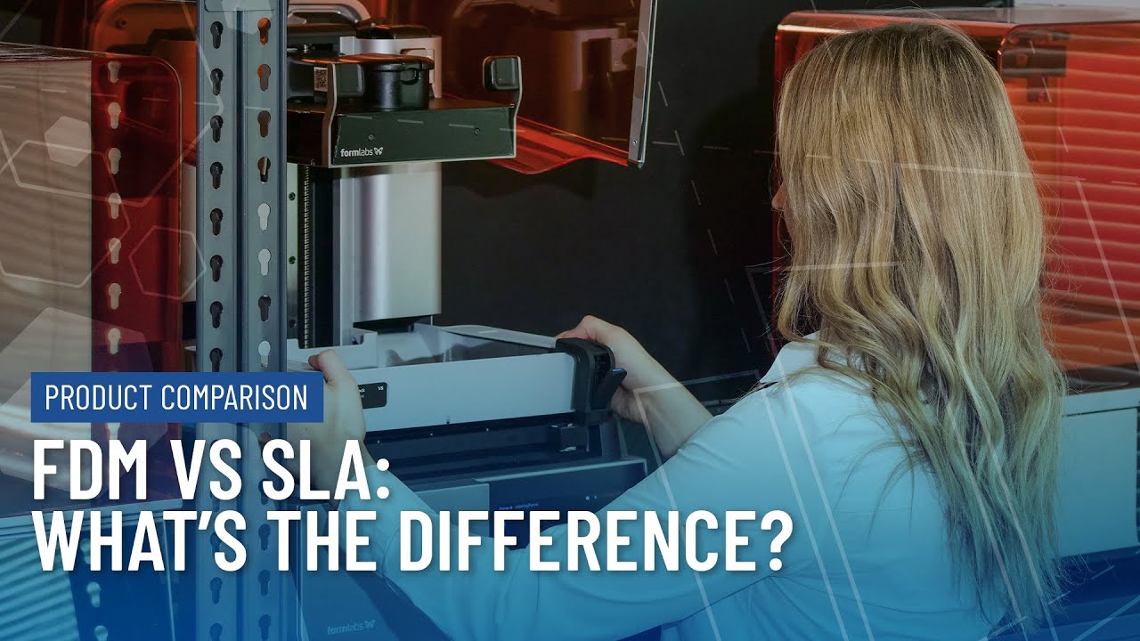 FDM против SLA: в чем разница?