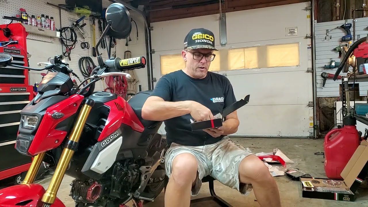 2020 Honda Grom MSX125 What's up with services mods upgrades and 2023 Honda CRF250RX!