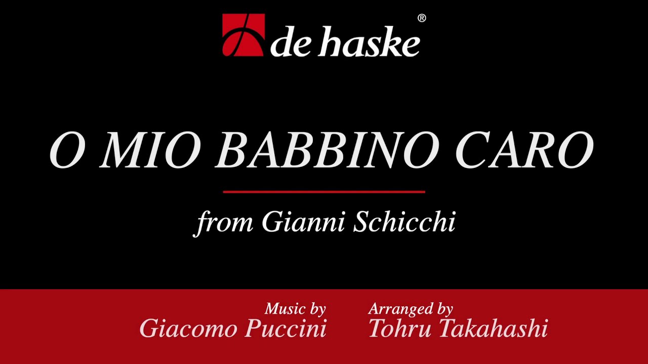 O Mio Babbino Caro – Giacomo Puccini, arr. by Tohru Takahashi