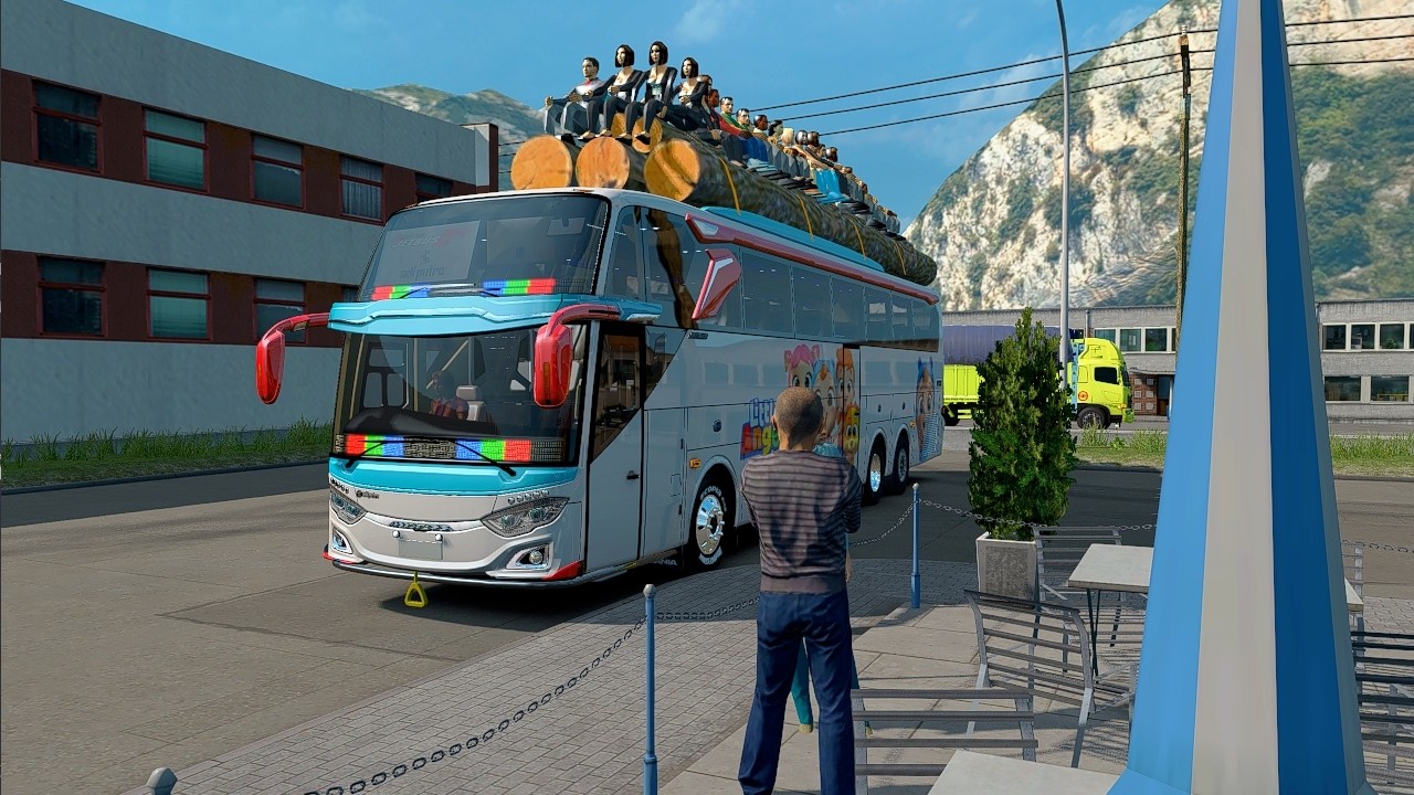 The Most Dangerous Passenger Over Load In The World - Euro Truck Simulator 2