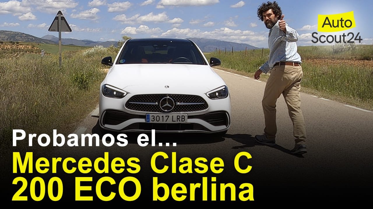 Mercedes Clase C 200 gasolina ECO berlina 2022 | Prueba / Review en español | #autoscout24