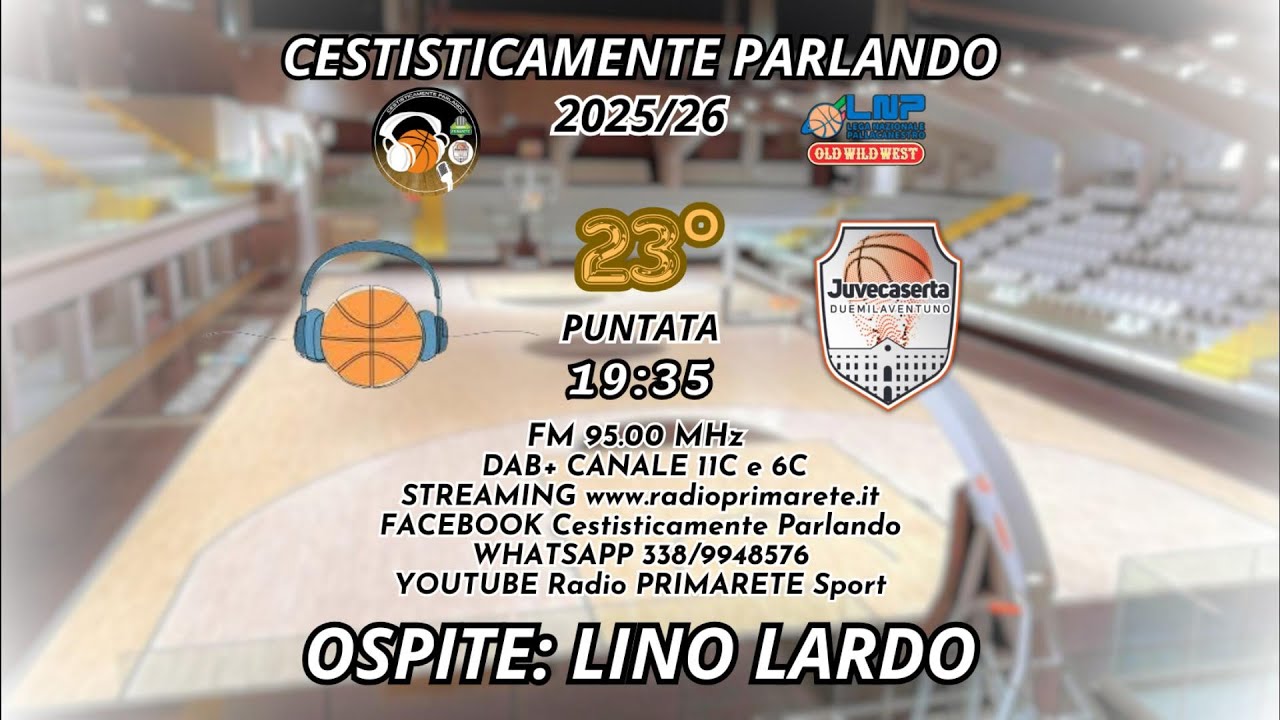 Cestisticamente Parlando 2025-26 #23 - Lino Lardo