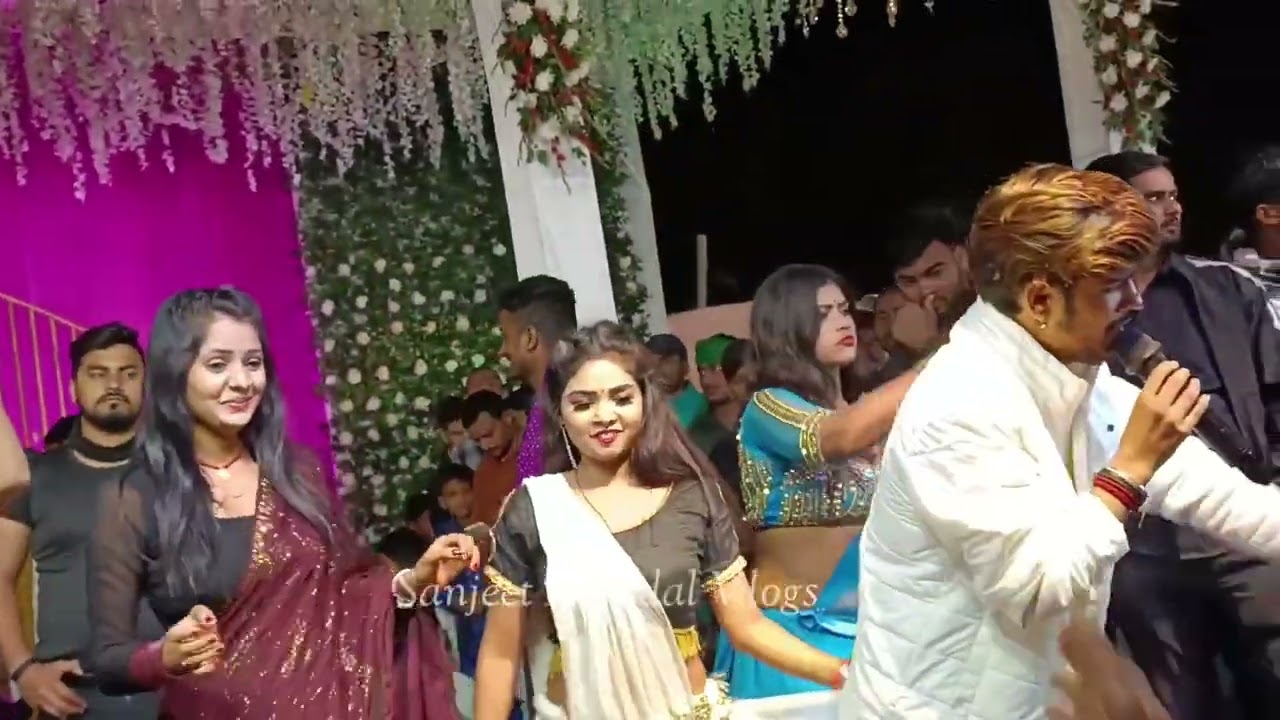 #video रौशन रोही new स्टेज शो #holi muskan keti बबाल होली #trending #viralvideo #raushanrohi