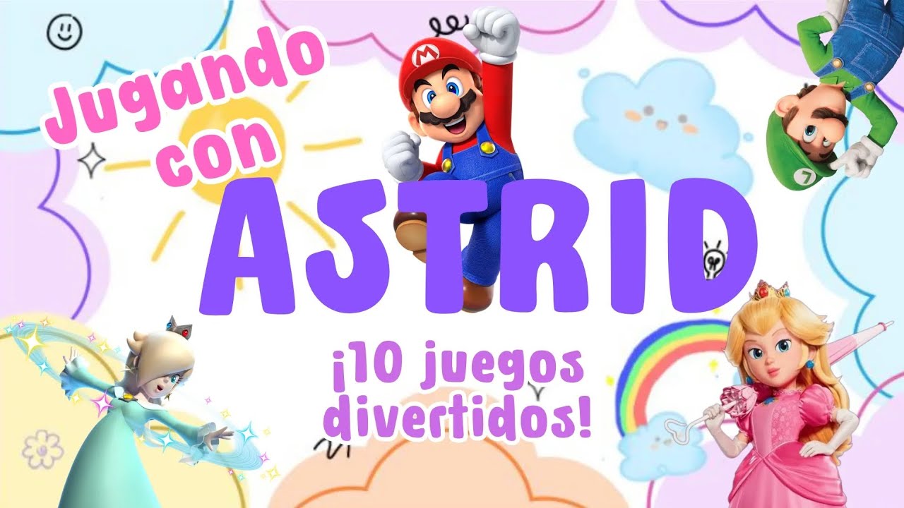 🎮 ¡Desafío de Juegos con Astrid! Mario Galaxy 🌟