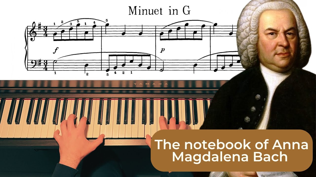 Bach - Minuet in G BWV Anh 116 | + Slow Tempo