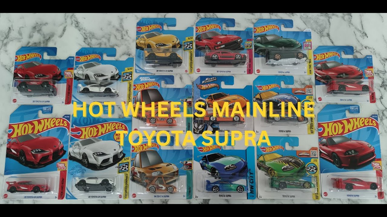 Hot Wheels Mainline Toyota Supra