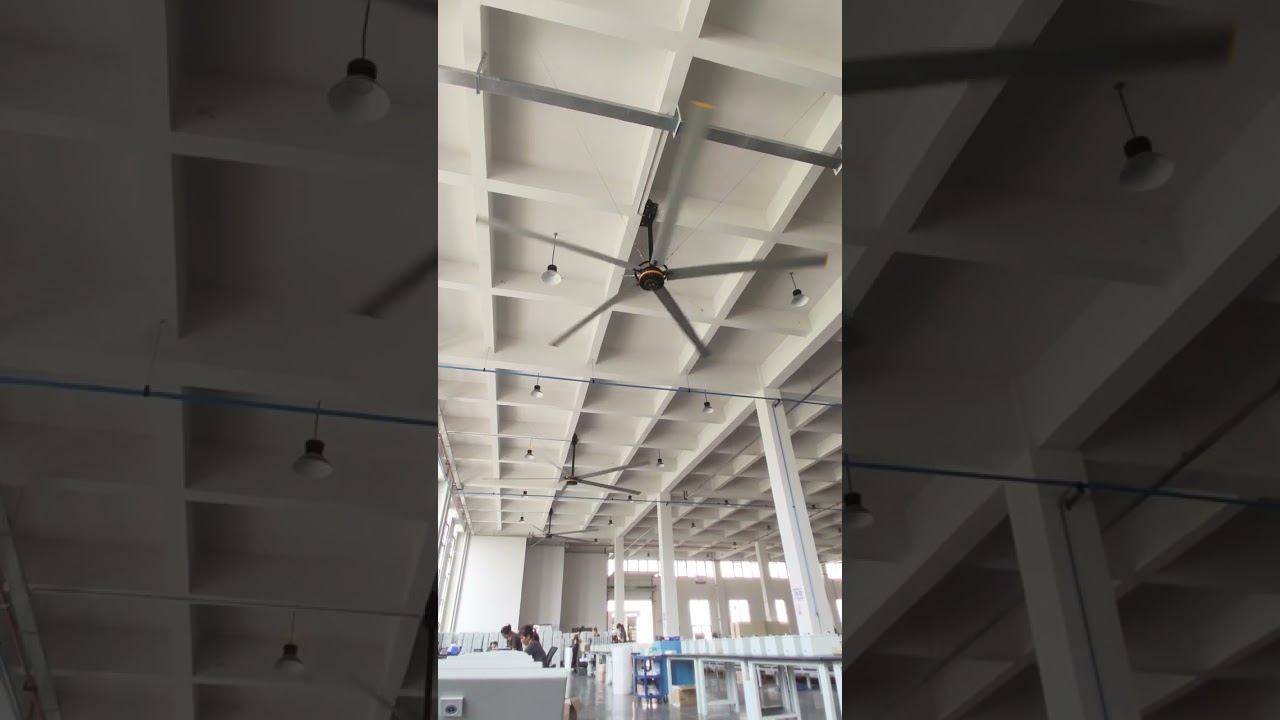 【Kale Fans】EURUS III Big Overhead Industrial HVLS Ceiling Fans