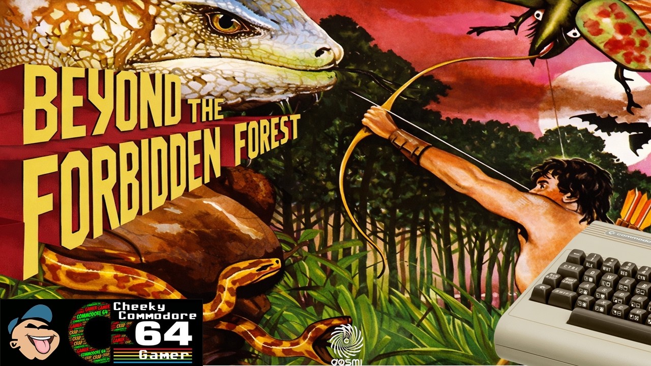 BEYOND THE FORBIDDEN FOREST &ndash; Commodore 64 (1985) | 4D Horror Archery Shooter
