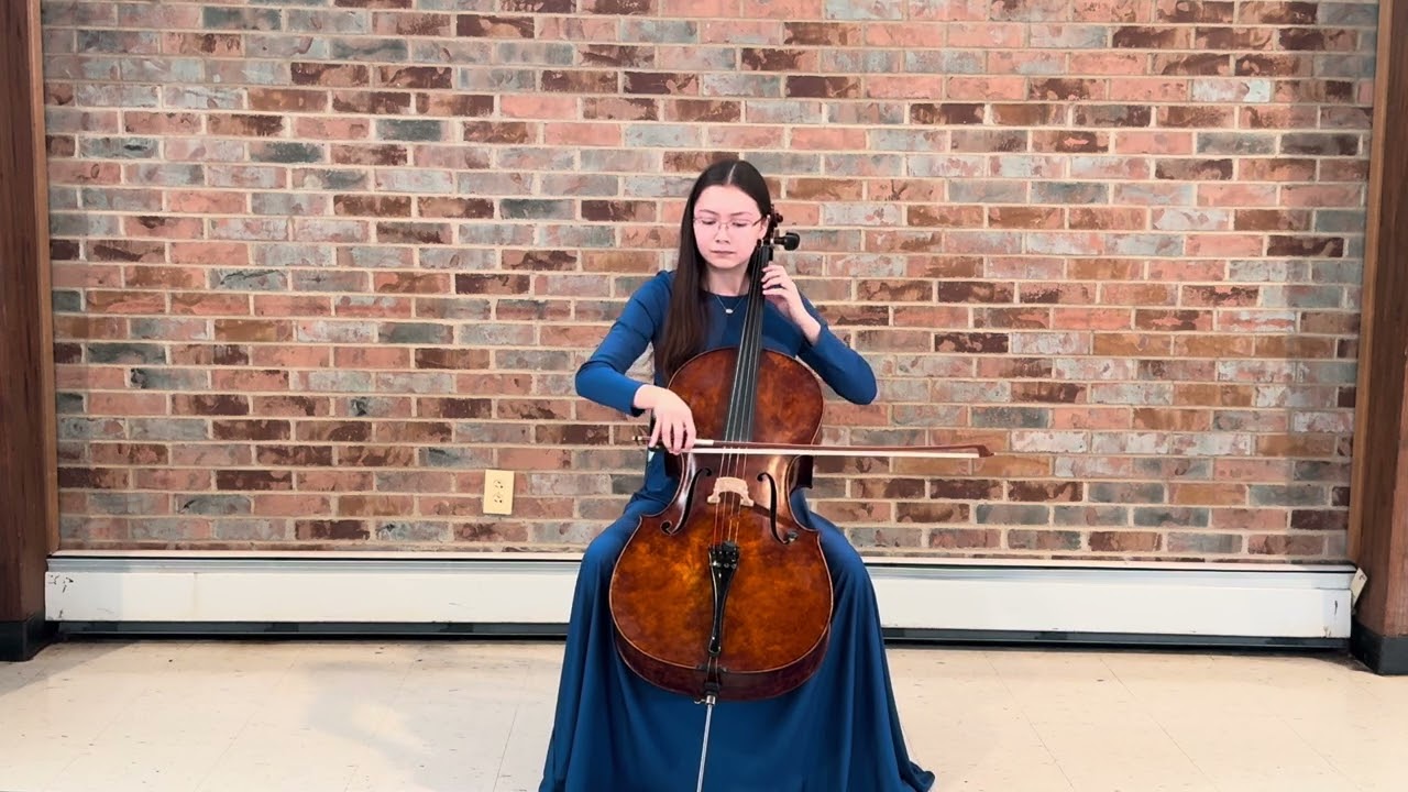 Lillian’s Audition - Bach Suite 3, Gigue