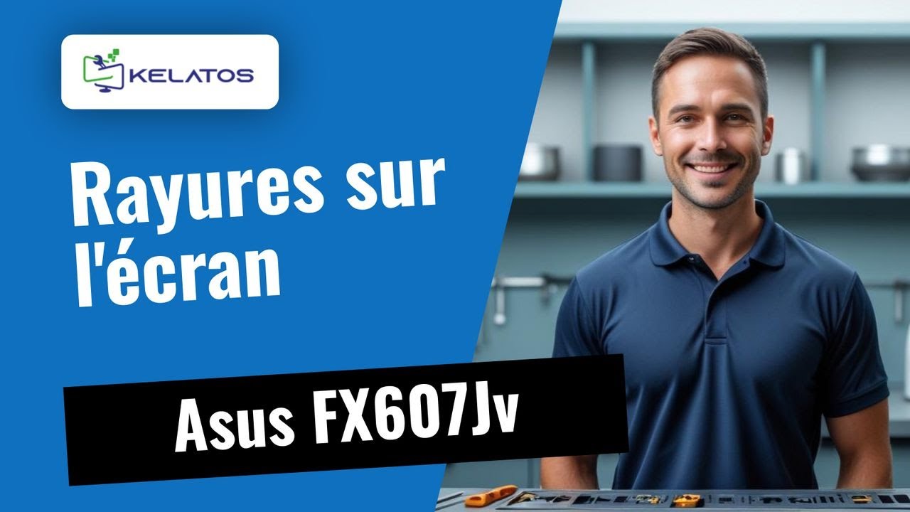 Mon Asus FX607Jv fait des rayures sur l'écran ? 🔧 Changement de LCD Cover