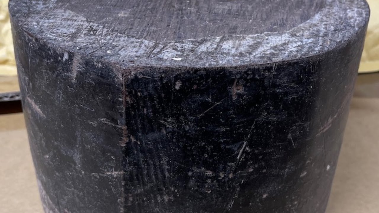 Lump of African Blackwood - Woodturning Demo