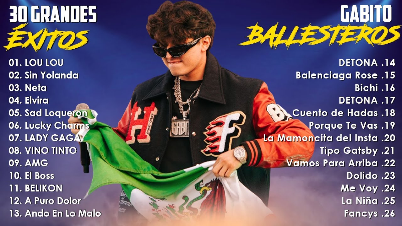 Gabito Ballesteros Mix | Las 30 Mejores Canciones | Corridos Belicos 2025 | Mix Corridos Tumbados