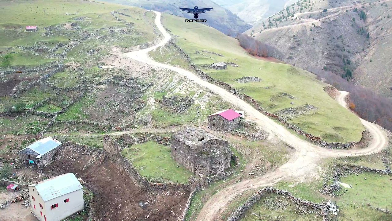 KIRKHARMAN KİLİSESİ |  KIRKHARMAN YAYLASI #giresun #kilise #drone #kırkharman