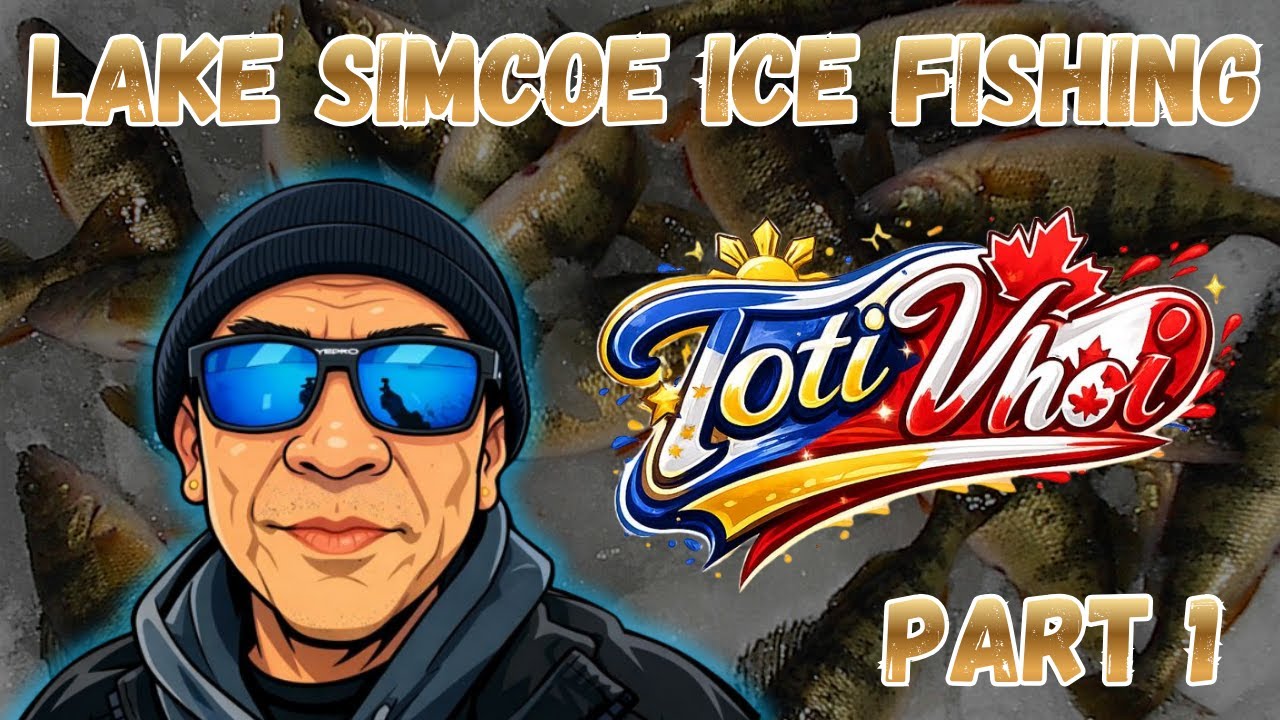 EPISODE 7: MY 1ST LAKE SIMCOE ICE FISHING TRIP [JAN 12 2026]