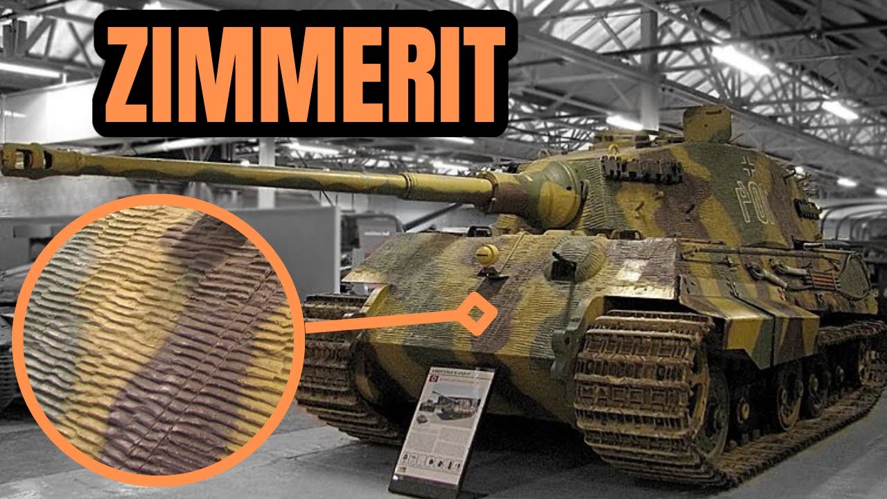 Why German Tanks Had This Coating