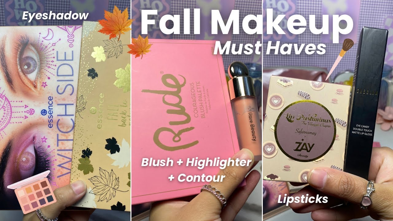 Fall & Winter Makeup Favorites 2025 🍁❄️ Branded Products I’m Loving 🎨